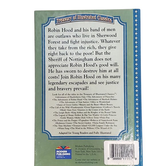 2006 The Adventures of Robin Hood by Howard Pyle Treasury of Illustrated Classic - Picture 2 of 10